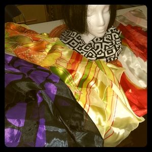 Silk scarves